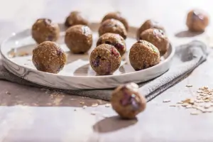 Salted Caramel & Vanilla Protein Balls